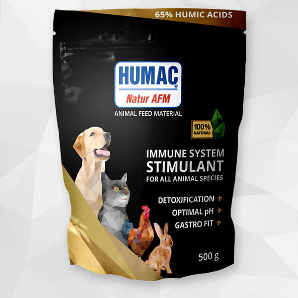 Humac Natur AFM huminsav por, 500g, HUMAC Hungary
