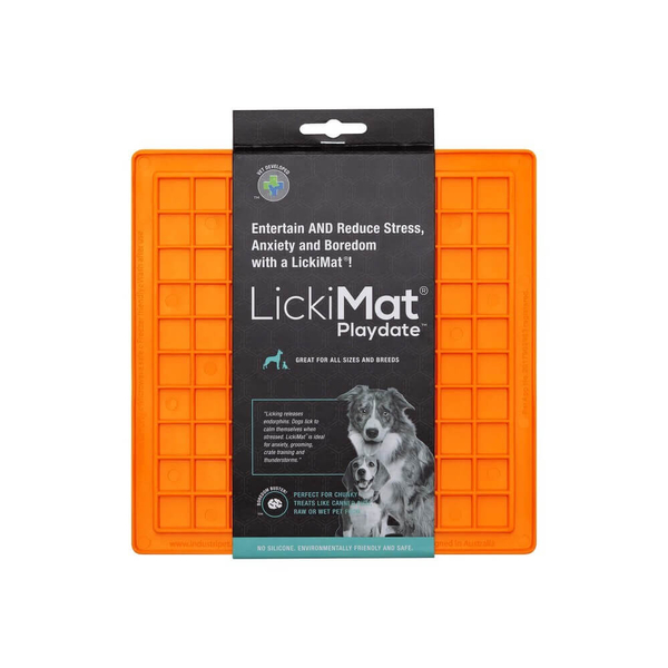 LickiMat® Classic Playdate™ Narancssárga