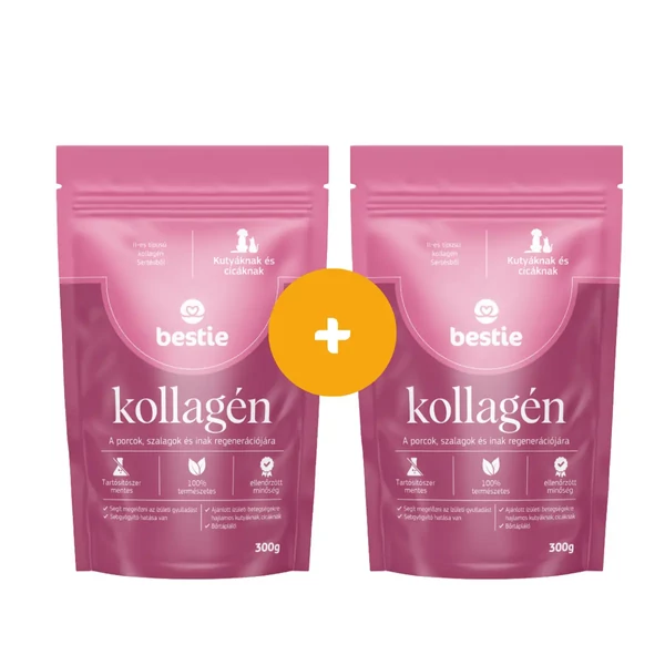 Kollagén, 2*300 g, Bestie
