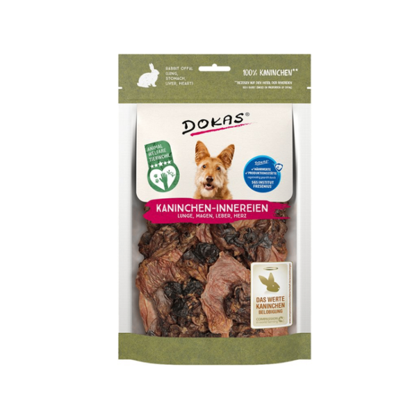 Szárított nyúlbelsőség, 100g, Dokas