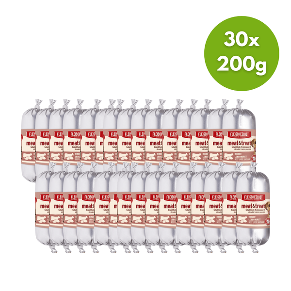 Meat & trEat Májas Tréningfalat, 30x200g, Meatlove