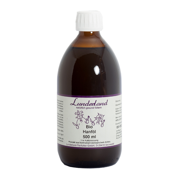Kendermagolaj, Lunderland, 500 ml