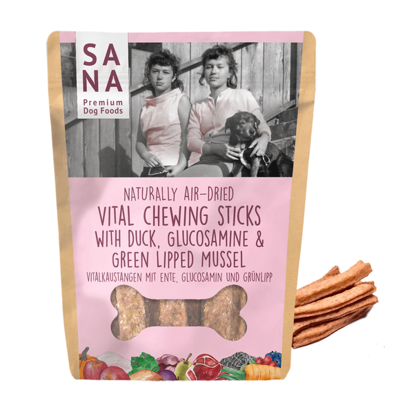 Kacsás fogtisztító rúd glükozaminnal, 150 g, Sanadog