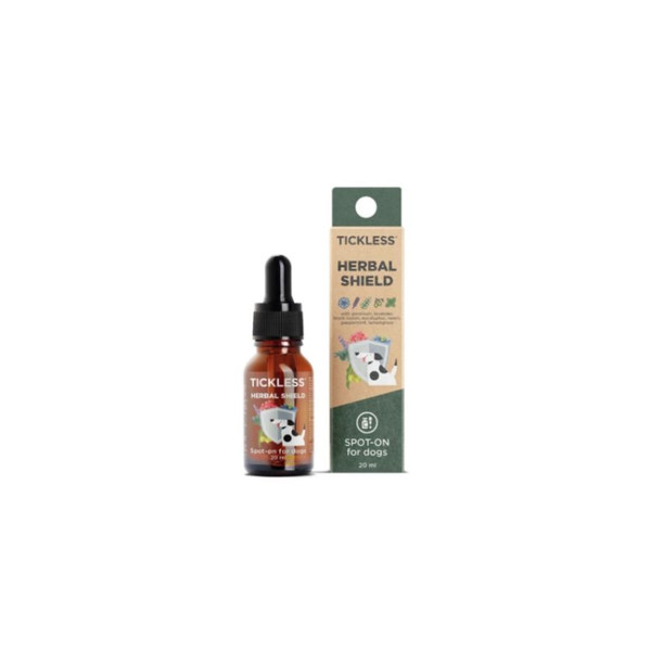 Tickless® Herbal Shield Spot-on - 100% természetes illóolaj keverék kutyáknak