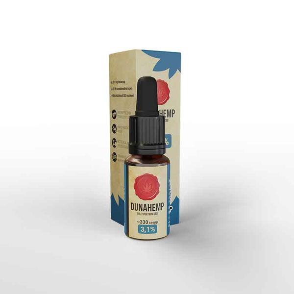 Teljes spektrumú CBD olaj kutyáknak, 3,1%, Dunahemp